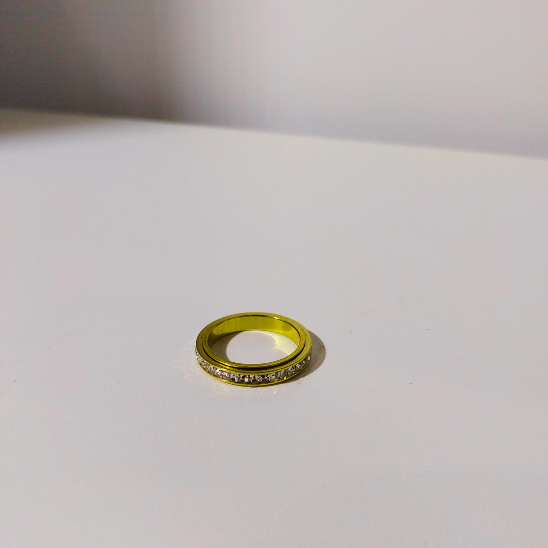 18K Gold or Silver Serenity Ring