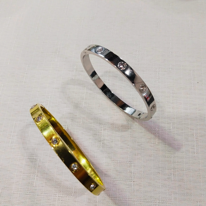 18K Gold or Silver Calm Bracelet