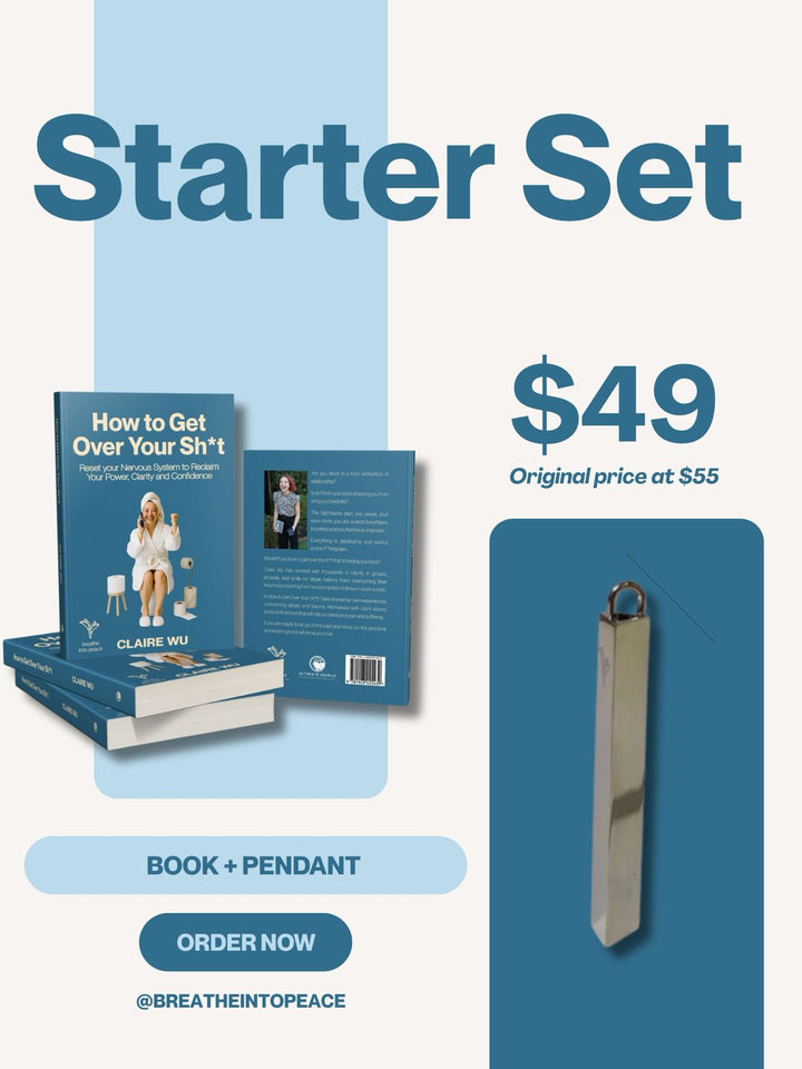 The Starter Set: Breathe Tool + How to Get Over Your Sh*t Book